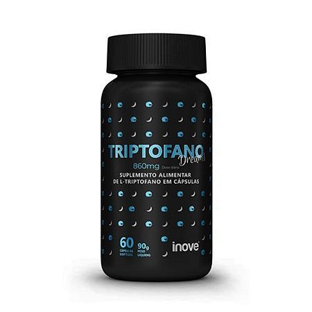 TRIPTOFANO DREAMS - 60 CÁPS SOFTGEL - INOVE NUTRITION