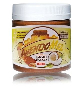 PASTA DE AMENDOIM CACAU E COCO - AMENDOMEL