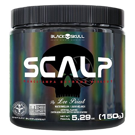 Pré Treino Scalp 150g - BlackSkull