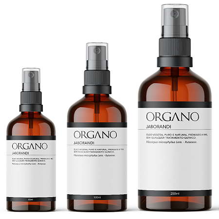 Jaborandi - Óleo vegetal puro e 100% natural