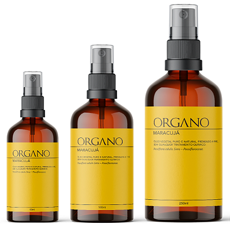 Maracujá - Óleo vegetal puro e 100% natural