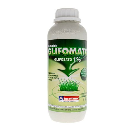 Herbicida Glifomato 1% - 1L - Mata Plantas Daninhas