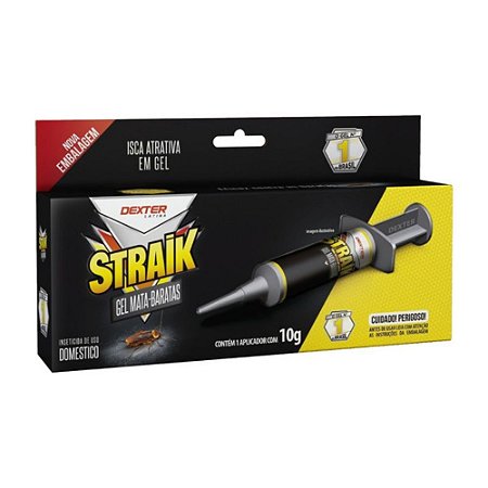 Gel Mata Baratas 10g Straik - Ideal Cozinhas e restaurantes