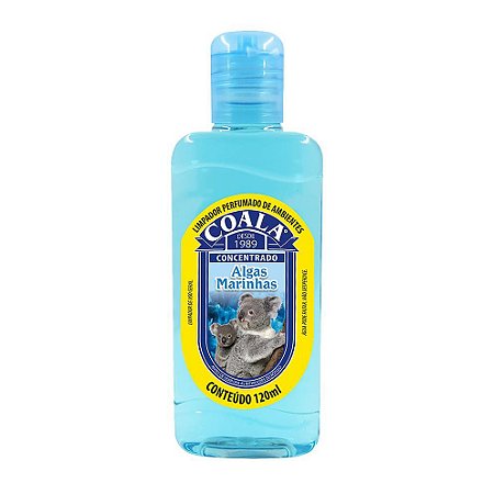 Coala Essências - Limpador Perfumado de Ambientes Algas Marinhas 120 ml