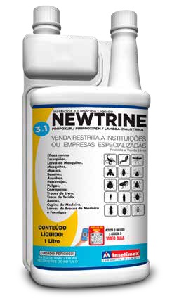 Newtrine Concentrado 1 Litro Eficaz Contra 20 Pragas