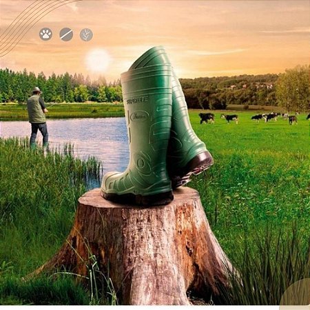 Bota Superleve Botas Baspan Super Leve Bota Galocha Térmica