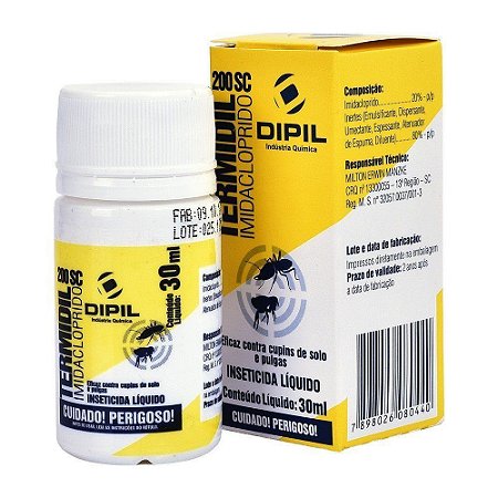 Termidil 200 SC 30ml Inseticida Imidacloprido - Dipil