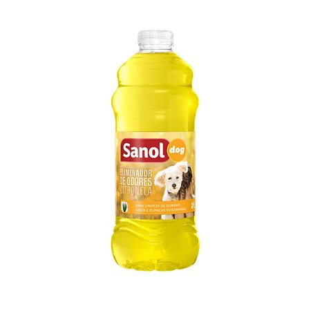 Eliminador de Odores Citronela 2L - Sanol Dog - Ótimo perfume