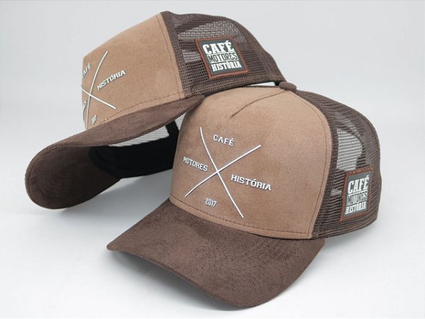 Boné Trucker Antigomobilista camurça