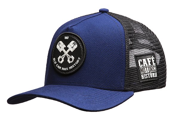 Boné Trucker Keep Making History - Azul