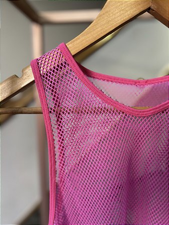 Blusa Telinha Feminina Regata Padrão | Pink