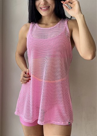Blusa Telinha Longa | Rosa