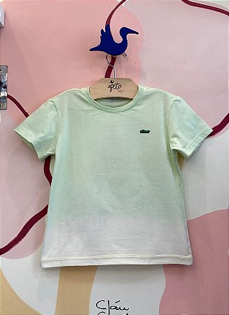 Camiseta Manga Curta Oliver Infantil Masc  Degrade Verde