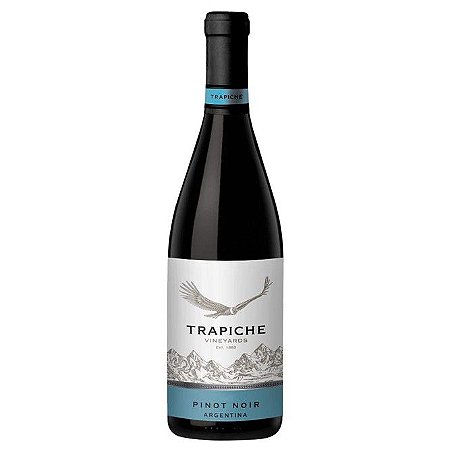 Vinho Argentino Fino Tinto Seco Pinot Noir Trapiche Vineyards 750ml