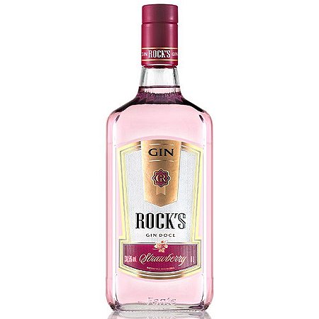 Gin Doce Rocks Strawberry 1000ml