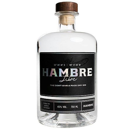 Gin Hambre Libre 750ml