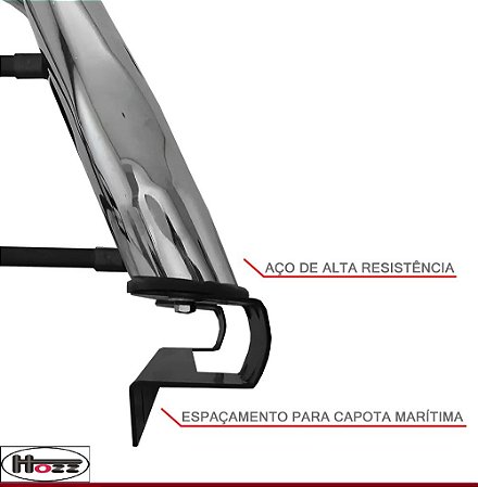 Santo Antonio F-1000 79 a 92 Duplo Cromado