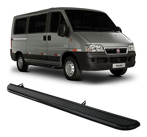 Estribo Fiat Ducato Lado Passageiro Teto Baixo Preto