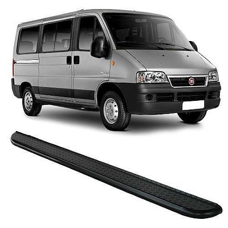 Estribo Lateral Ducato Lado Passageiro Roda A Roda Preto