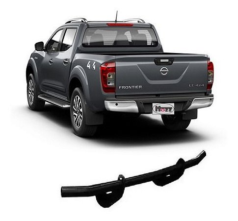 Para-choque De Impulsão Traseiro Frontier Preto