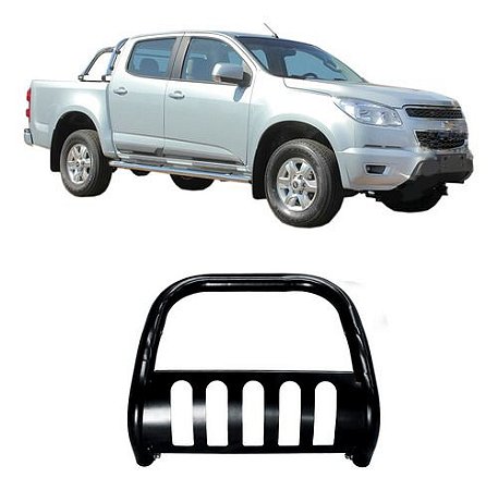 Parachoque De Impulsão S10 S-10 2012 A 2020 C/protetor Preto