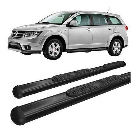 Estribo Fiat Freemont Oval Oblongo Preto