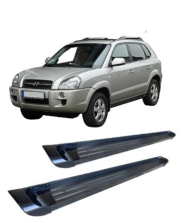 Estribo Alumínio Tucson 2005 A 2016 Preto