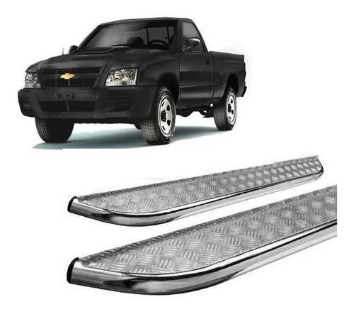 Estribo Oval S10 S-10 1995 A 2011 Cabine Simples Cromado