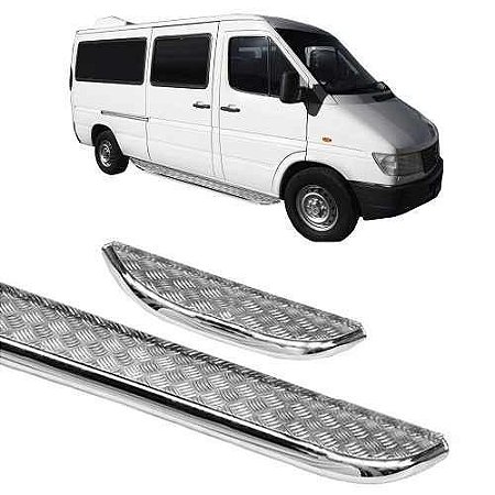 Estribo Sprinter 312 Par Chapa Cromado