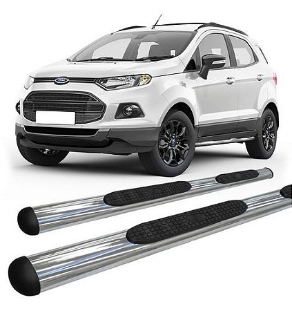 Estribo Lateral Ecosport 13 A 2022 Oblongo Cromado