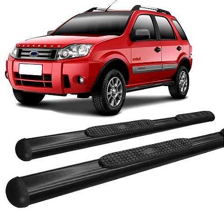 Estribo Oval Ecosport 2003 A 2012 Preto