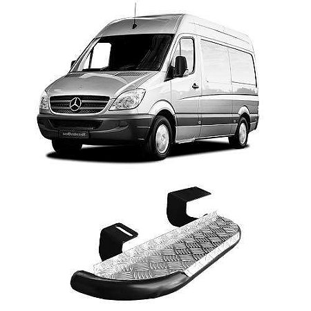 Estribo Sprinter 310 Lado Motorista Chapa Cromado