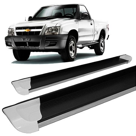 Estribo S10 1995 A 2011 Personalizado Branco C/d