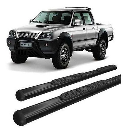 Estribo L200 Sport/outdoor Oblongo Oval Preto