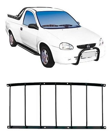 Grade Vigia Pick-up Corsa Preto