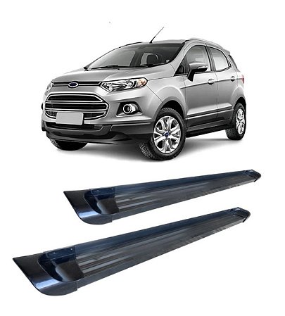Estribo Lateral Ecosport 13 A 2020 Plataforma Preto
