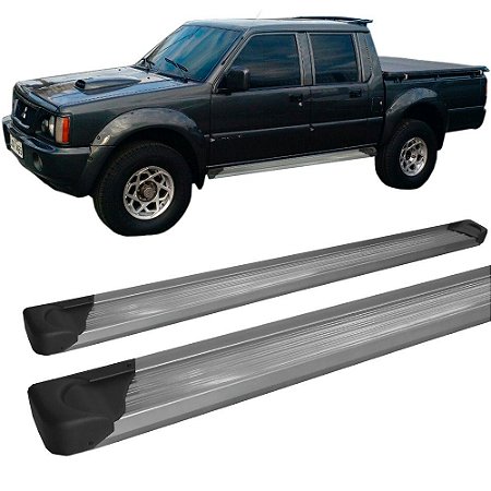 Estribo L-200 Gl/gls  Plataforma De Alumínio Prata C/dupla