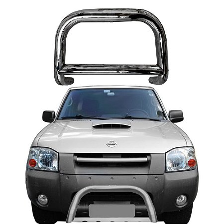 Para-choque De Impulsão Frontier 2003 A 2007 C Barra Cromado