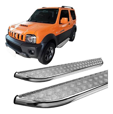 Estribo Lateral Suzuki Jimny Chapa Cromado