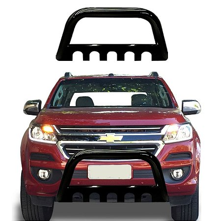 Para-Choque de Impulsão S10 12 a 2020 Preto C/Protetor Carter