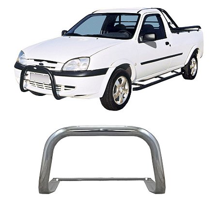 Para-Choque de Impulsão S/Barra Pickup Courier Cromado