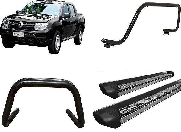 Kit Quebra Mato Estribo Personalizo Santo Antônio Oroch Preto