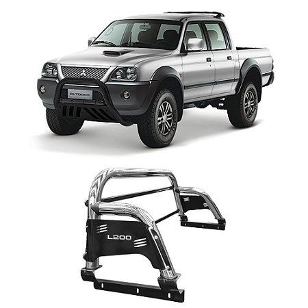 Santo Antonio L200 Sport Outdoor Gl Gls H3 Cromado