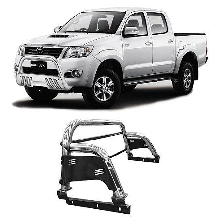 Santo Antonio Hilux 2005 A 2015 H3 Cromado