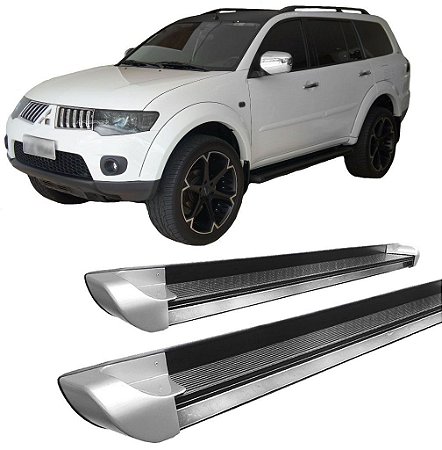 Estribo Pajero Dakar Personalizado Prata 2011 ate 2020