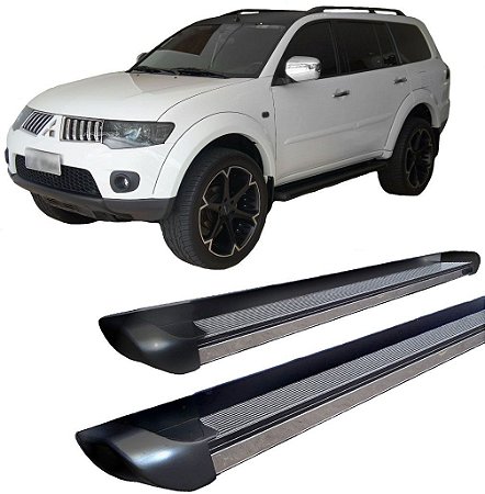 Estribo Pajero Dakar Personalizado Preto Brilh 2011 ate 2020