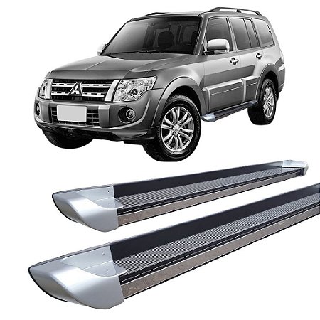 Estribo Pajero Full Personalizado Prata
