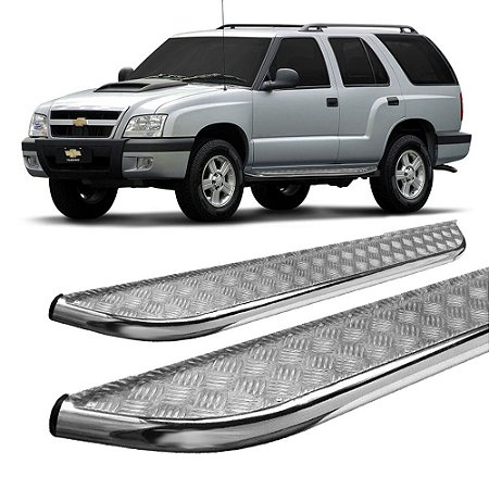 Estribo Chapa Blazer 1995 A 2011 Cromado