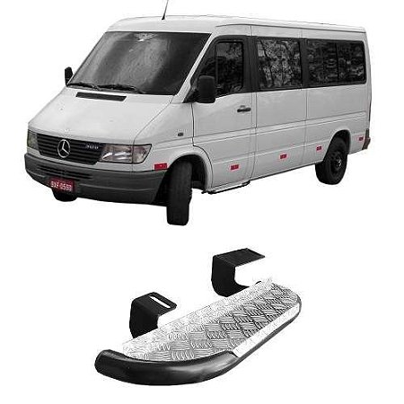 Estribo Sprinter 312 Lado Motorista Chapa Cromado