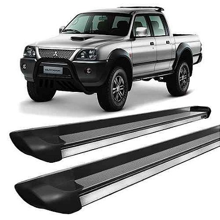 Estribo L200 Sport/outdoor Personalizado Preto